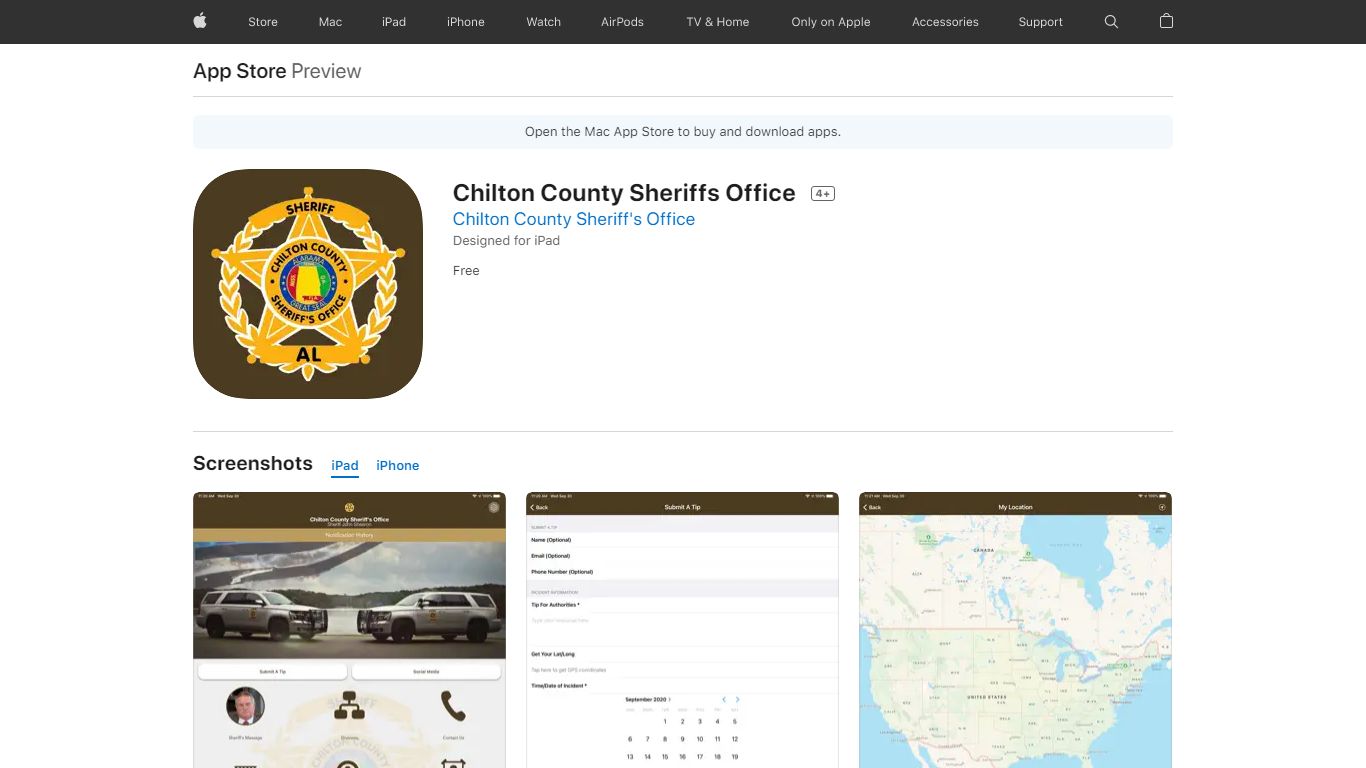 Chilton County Sheriffs Office 4+ - App Store
